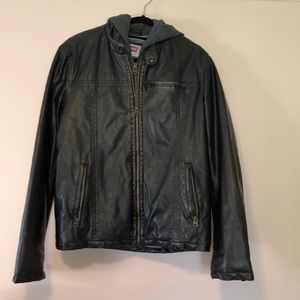 Men’s Faux Leather Jacket